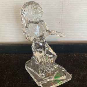 NWOT KC Kristalcolor Crystal Monkey Statue